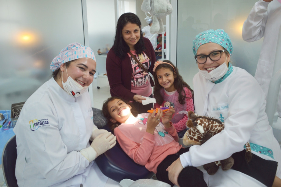 Odontologia da UCPel comemora Dia das Crianças com ação no Campus Saúde