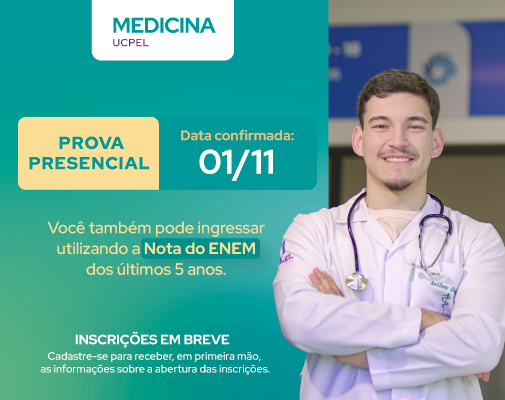 Vestibular Medicina UCPel 2027