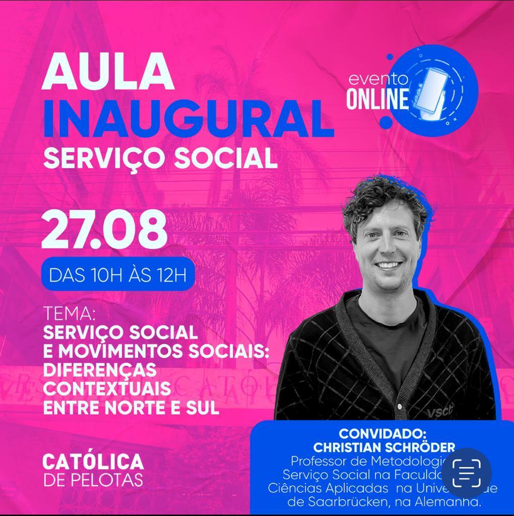 Aula inaugural Serviço Social 2022-2