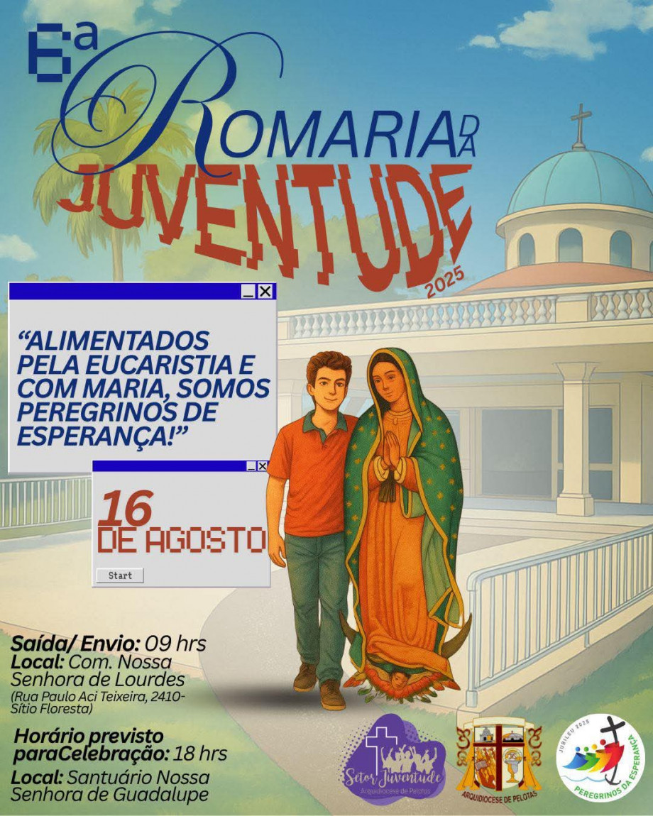 6ª Romaria da Juventude será realizada em agosto