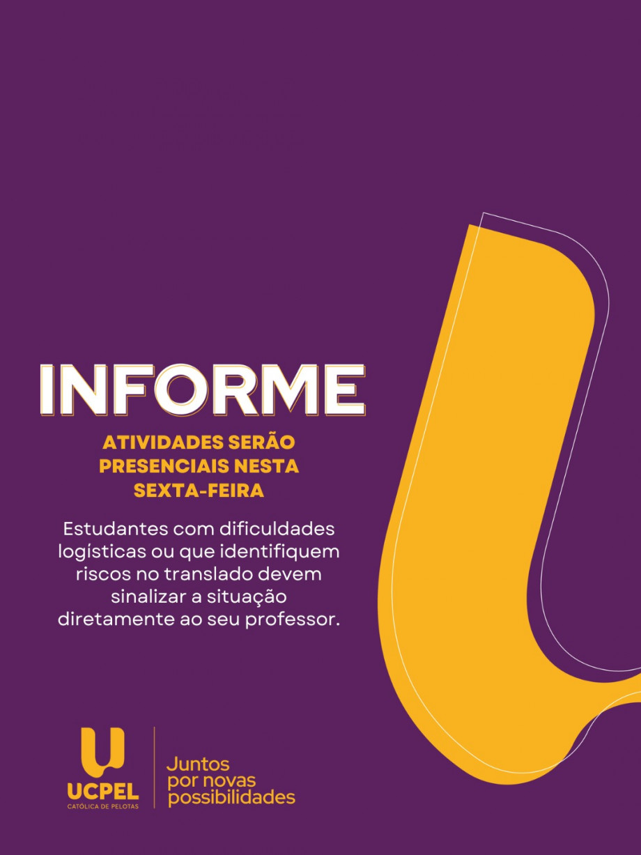 Atividades se mantêm presenciais na sexta-feira (21)