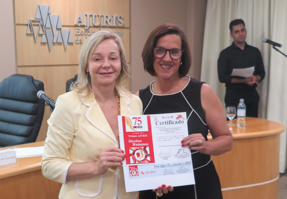 UCPel obtém destaque em premiação da Ajuris sobre Direitos Humanos