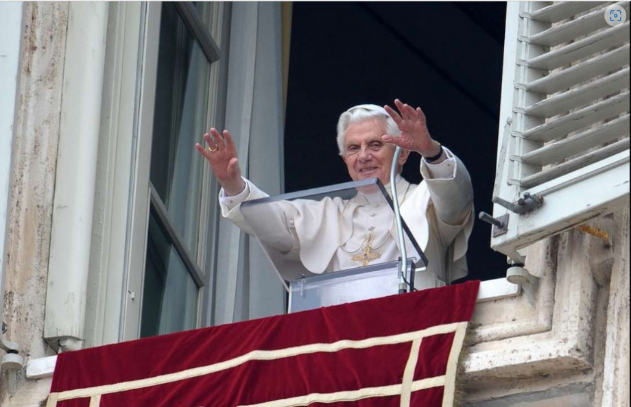 Luto: Papa emérito Bento XVI