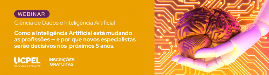 UCPel promove Webinar sobre Ciências de Dados e IA