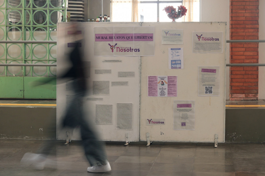 UCPel recebe mural colaborativo sobre vivências femininas e violência de gênero