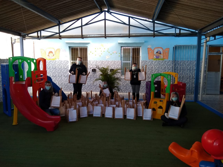 Centro da Criança São Luiz Gonzaga disponibiliza kits pedagógicos às crianças atendidas