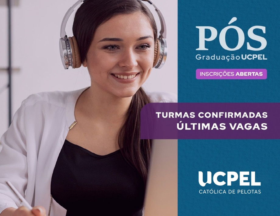 UCPel está com oito turmas de pós-graduação confirmadas