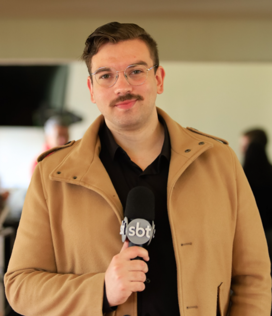 Egresso da UCPel é o novo videorrepórter do SBT-RS