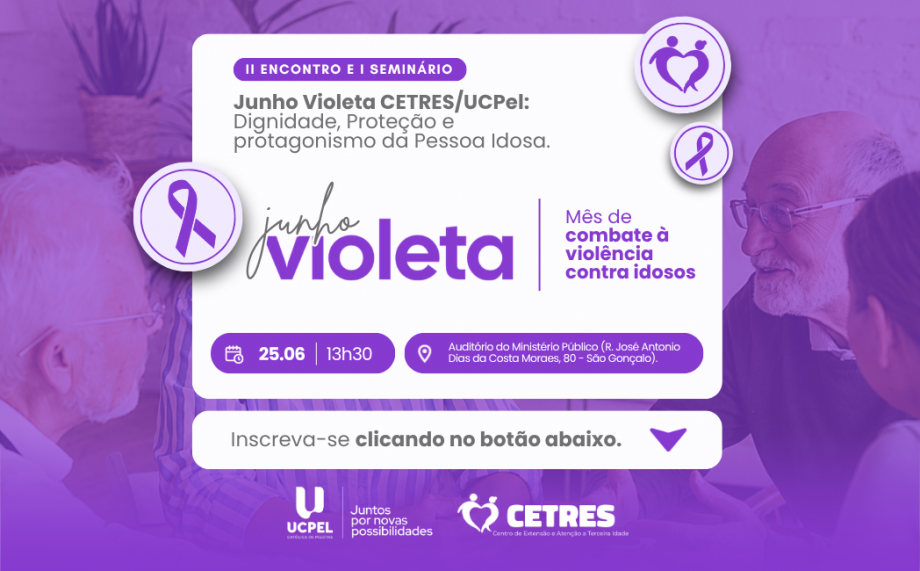 CETRES/UCPel realiza evento sobre combate à violência contra idosos