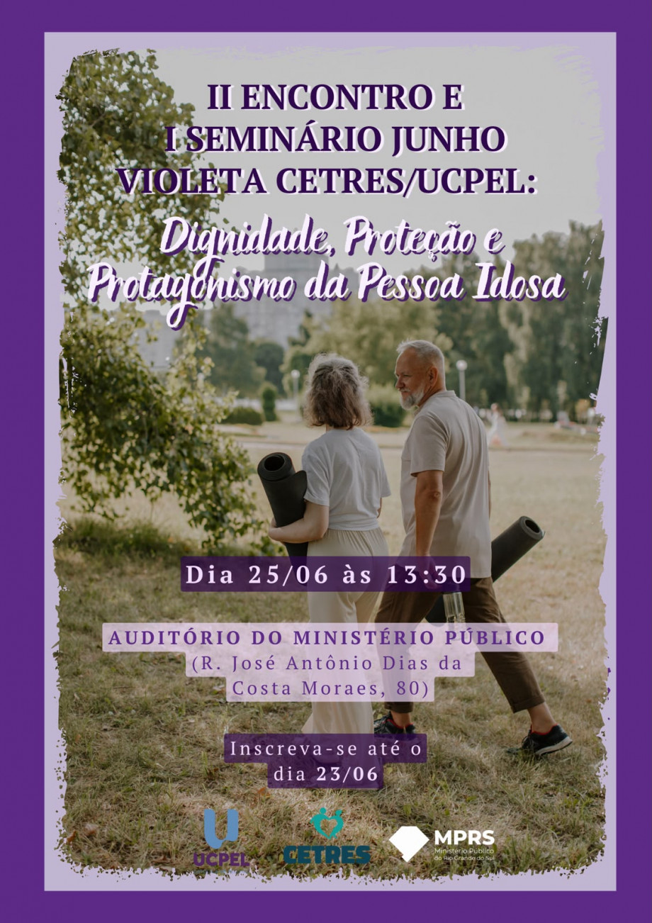 CETRES/UCPel realiza evento sobre combate à violência contra idosos
