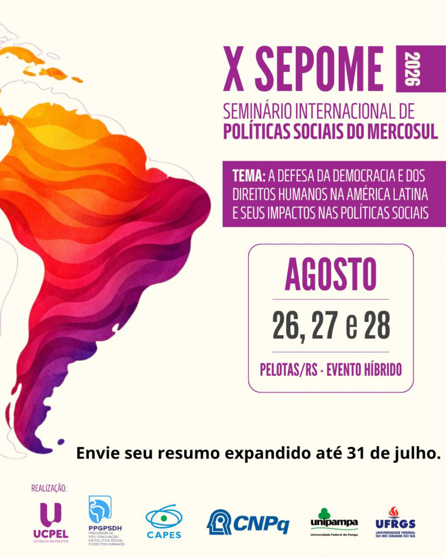 UCPel sedia Seminário de Política Social do Mercosul