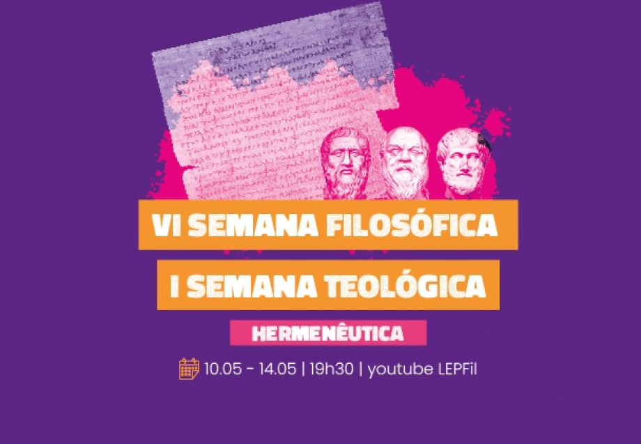 VI Semana Filosófica e I Semana Teológica da UCPel aborda hermenêutica