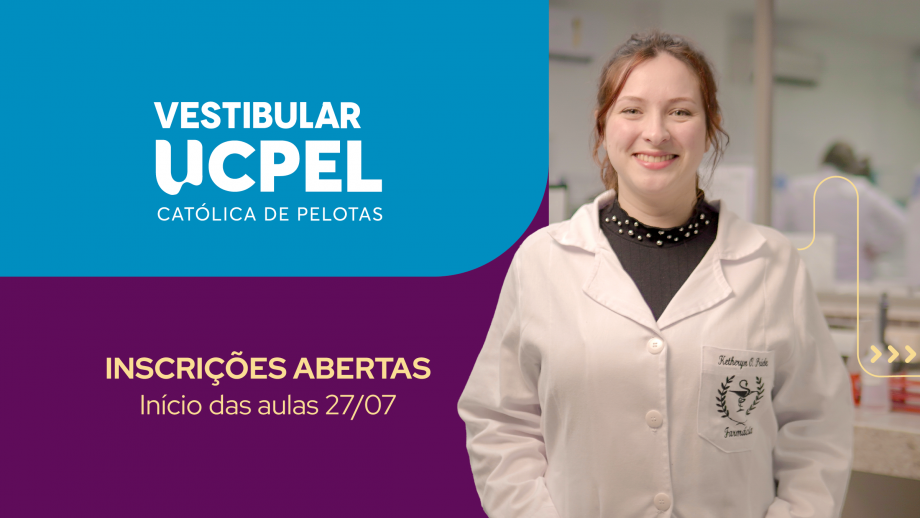 UCPel abre inscrições para o Vestibular de Inverno 2026