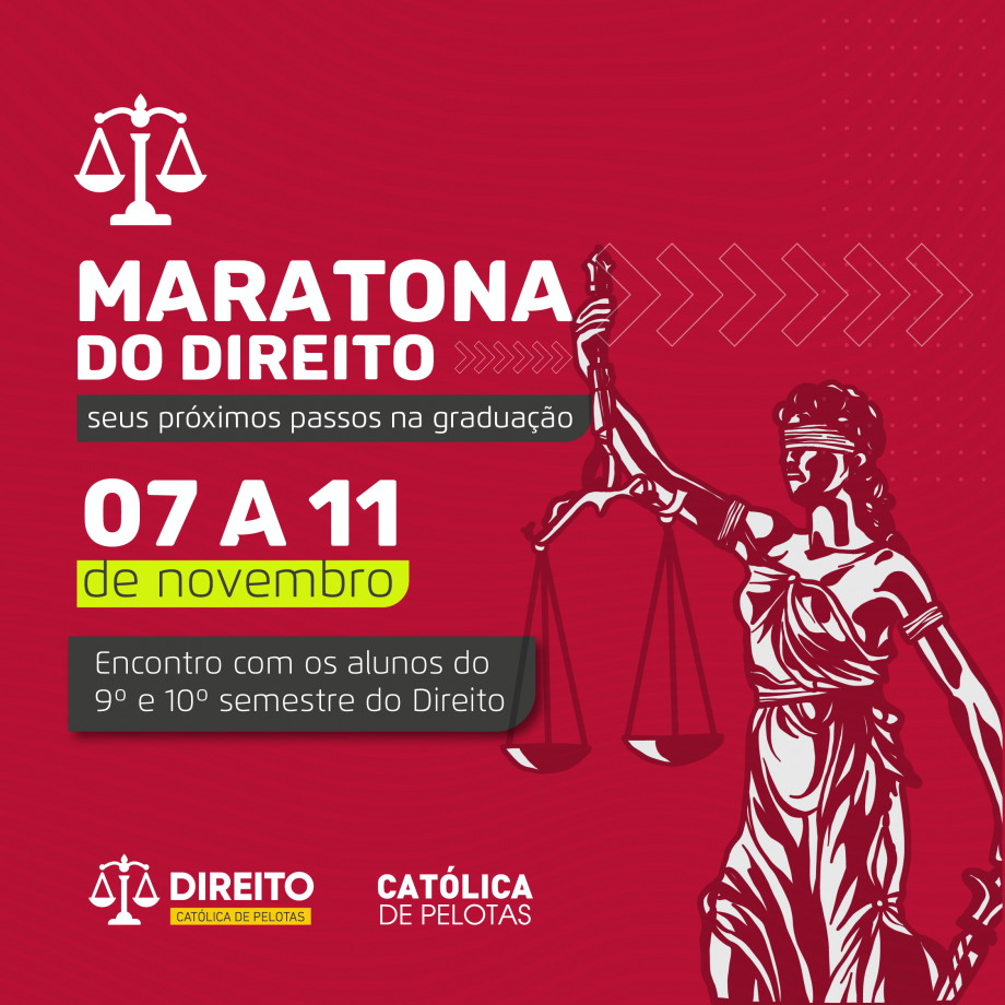 Maratona do Direito é destaque na UCPel