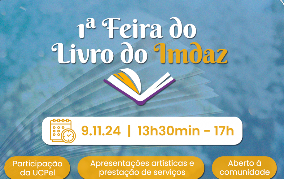 IMDAZ realiza sua 1ª Feira do Livro