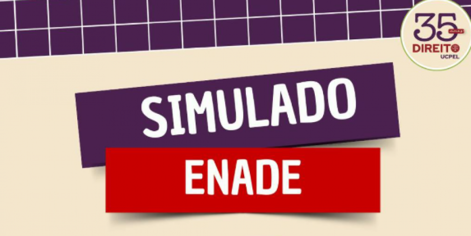 Curso de Direito realiza Simulado ENADE nesta quinta-feira