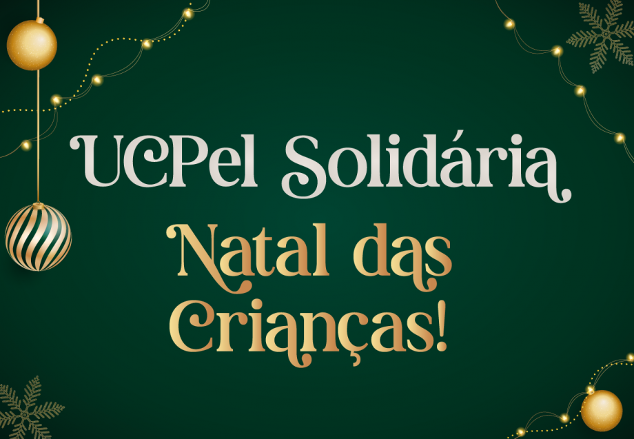UCPel promove ação solidária para presentear 500 crianças neste Natal