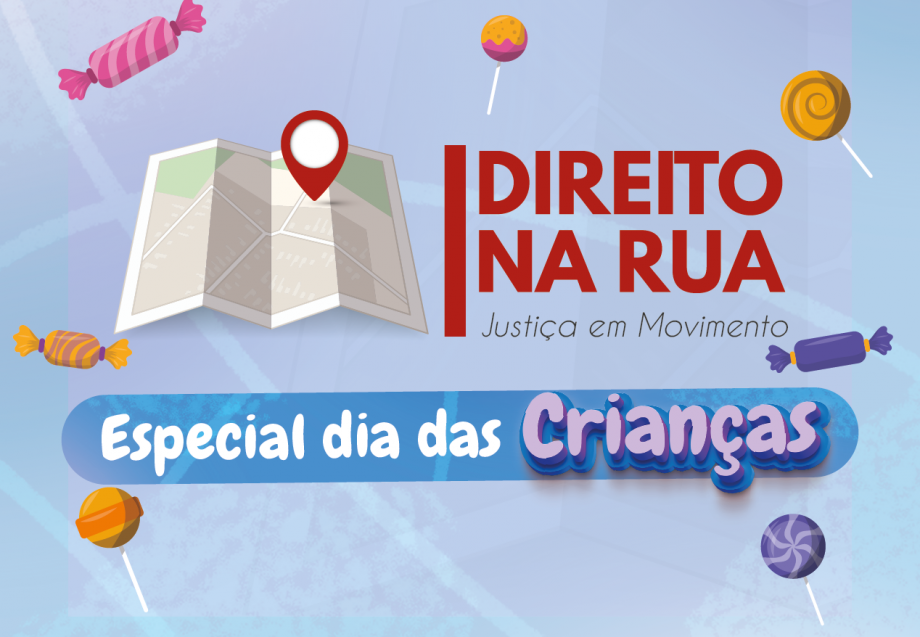 Direito na Rua terá edição alusiva ao Dia da Criança, no Bairro Dunas