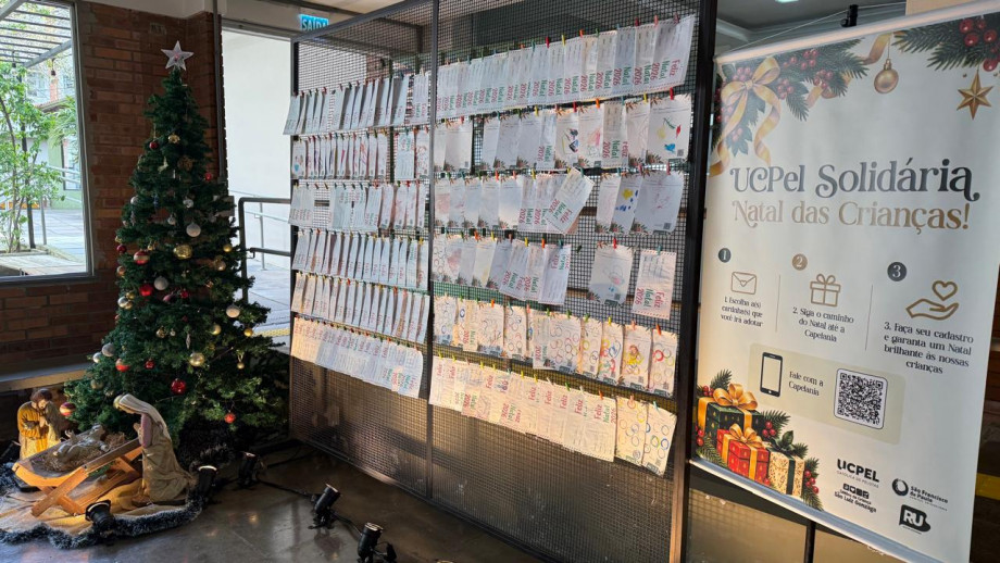 UCPel Solidária de Natal arrecada presentes para 550 crianças