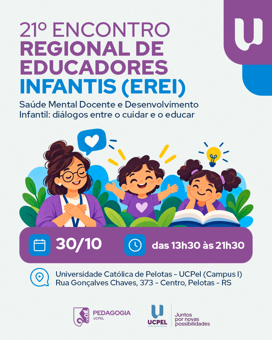 UCPel promove 21° Encontro Regional de Educadores Infantis