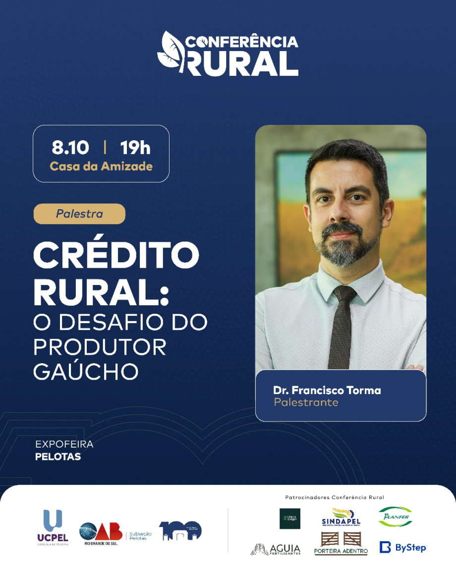 UCPel promove Conferência Rural na 100ª Expofeira