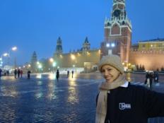 Luíza Yuk retorna de estágio na Rússia