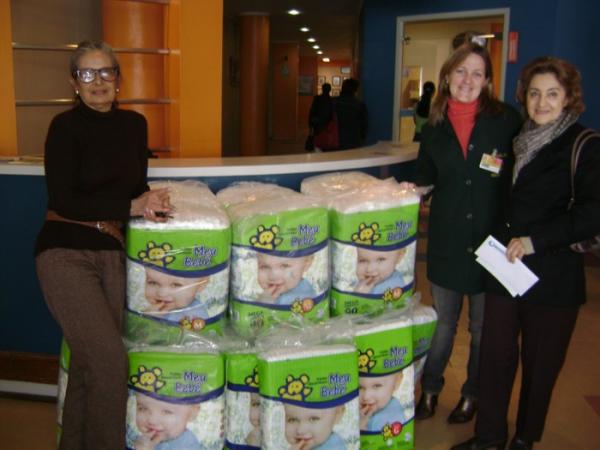 Feirinha de Natal doa quase 7 mil fraldas para HUSFP e PSP