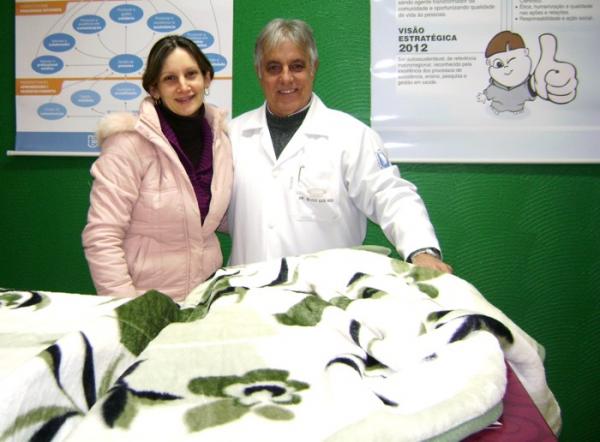 HUSFP recebe doação de cobertores