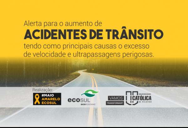 Ecosul e UCPel promovem debate sobre aumento dos acidentes de trânsito