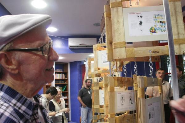 Ilustrador que "abrasileirou" Zé Carioca visita Ponto de Cultura da UCPel