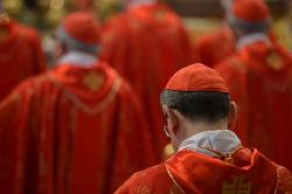 As orações dos cardeais brasileiros antes de entrarem em Conclave