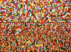 Marcele Marquetotti na Galeria de Arte da Católica