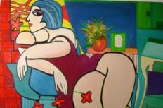 Maria Luiza Azambuja expõe na Galeria de Arte da UCPel