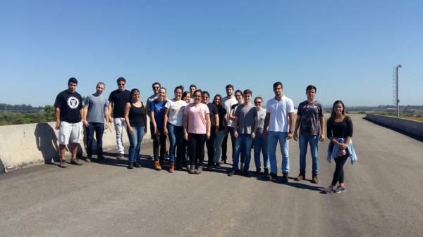 Estudantes de Engenharia Civil e Arquitetura da UCPel realizam visitas técnicas