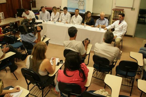 Equipe médica comenta primeiro transplante do HUSFP