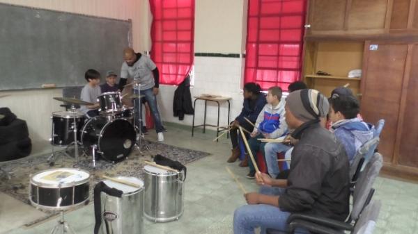 Jovens do Instituto de Menores participam de Workshop Musical
