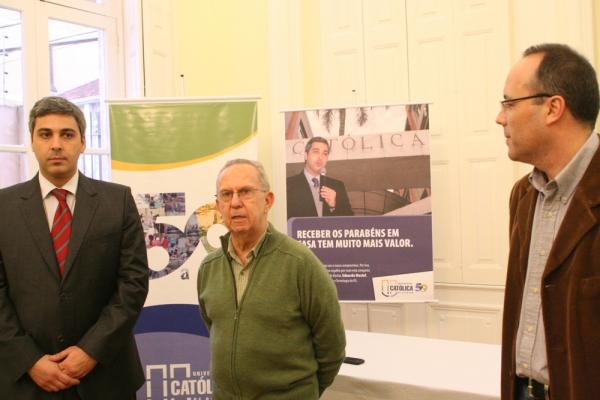 Novo secretário do estado, Eduardo Macluf recebe homenagem na UCPel