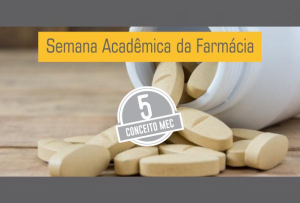 Inscrições abertas para a Semana Acadêmica da Farmácia