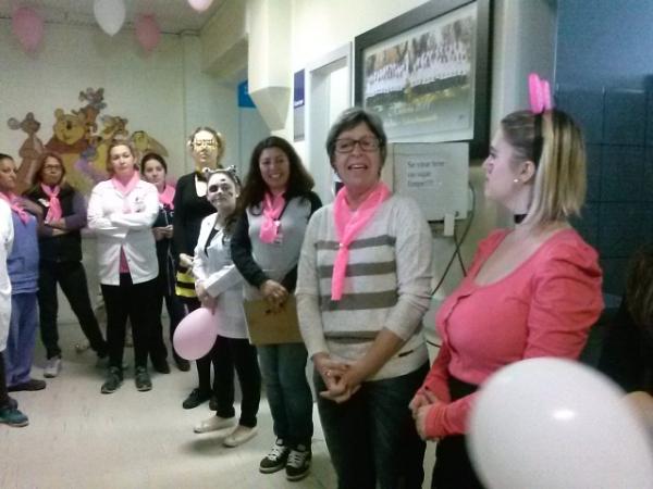Hospital Universitário realiza ações de conscientização do Outubro Rosa