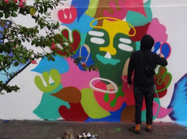 UCPel estimula arte livre em evento de grafite