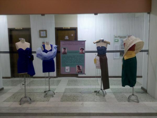 Design de Moda expõe looks na Galeria Zabaletta