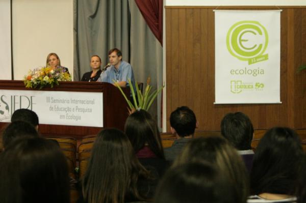 Seminário Internacional de Ecologia começa tratando sobre educação ambiental