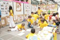 Lar da Criança São Luiz Gonzaga faz “arte” com alunos da Católica