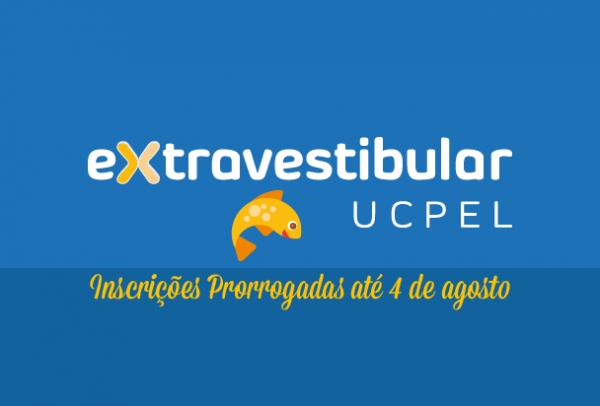 Inscrições do Extravestibular UCPel prorrogadas até o dia 04 de agosto