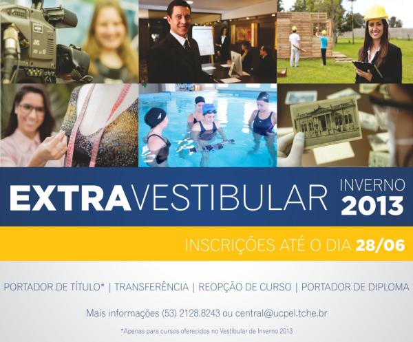 UCPel está com inscrições abertas para ingresso extravestibular