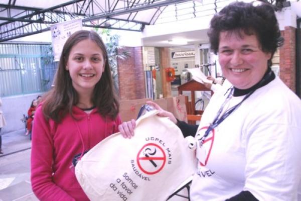 UCPel Mais Saudável inicia semana em combate ao tabagismo