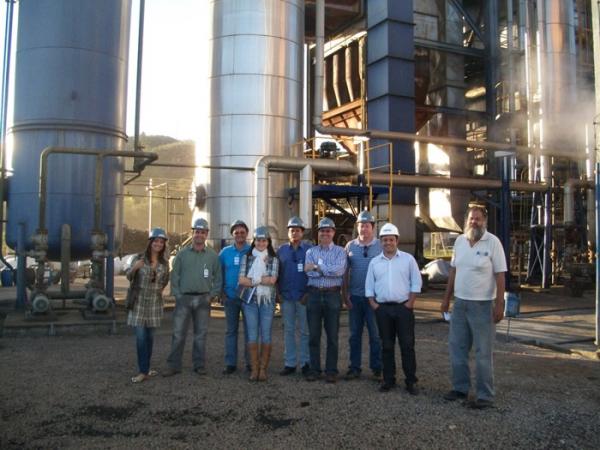Professores da Católica visitam Termoelétrica de Piratini