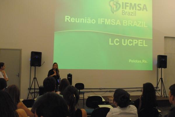 Acadêmicos de Medicina participam da apresentação do comitê local da IFMSA Brazil
