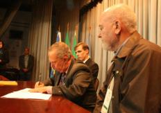 Seminário Internacional de Ecologia: Presidente do Foro Latino Americano palestra