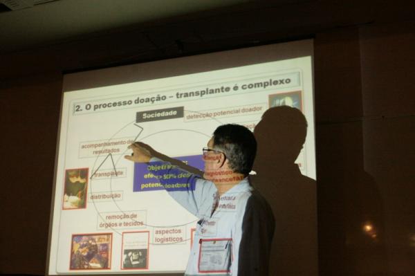 Panorama dos transplantes de órgãos no Brasil é discutido em aula especial